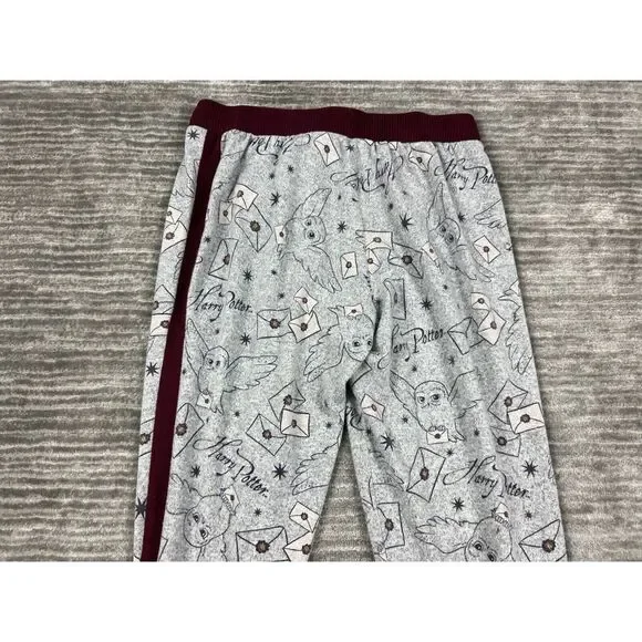 Harry Potter Sweatpants‎ Womens  Medium 8-10 Sleep Jogger Pajama - Picture 8 of 11